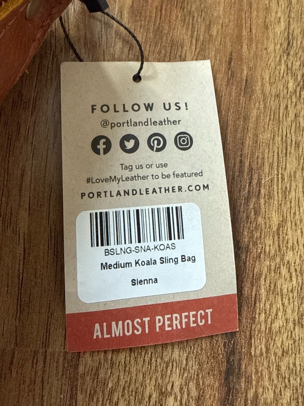 Portland Leather Goods Medium Koala Sling - Sienna - Almost Perfect - Picture 3 of 6